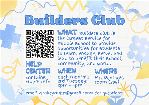Builders Club poster